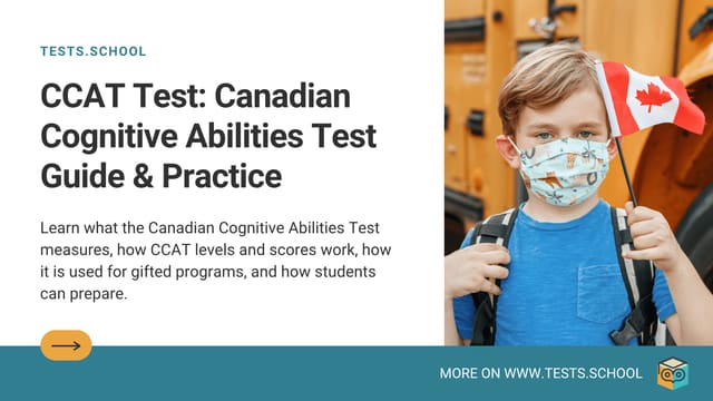CCAT Test: Canadian Cognitive Abilities Test