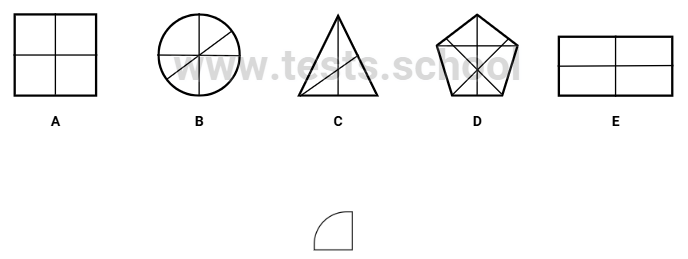 CAT4 Level A: Figure Recognition Sample