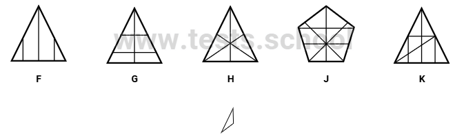 CAT4 Level B: Figure Recognition Sample