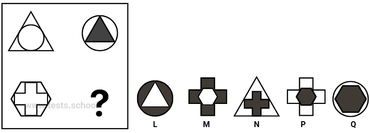 CAT4 Level D: Figure Matrices Sample