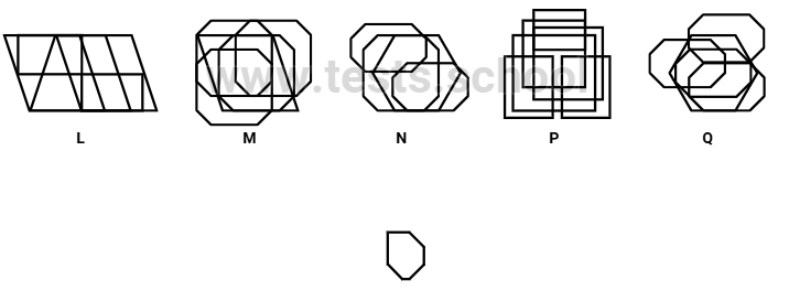 CAT4 Level E: Figure Recognition Sample