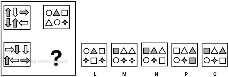 CAT4 Level F: Figure Matrices Sample