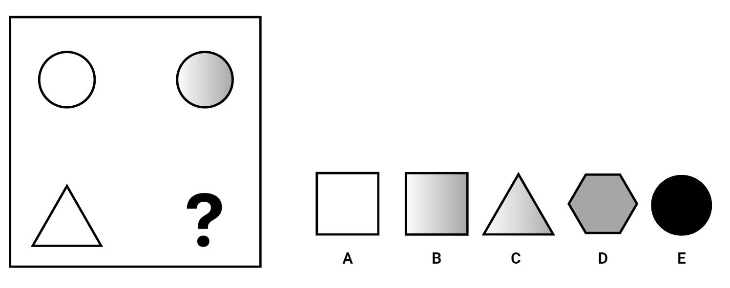 CAT4 Level A: Figure Matrices Sample 1