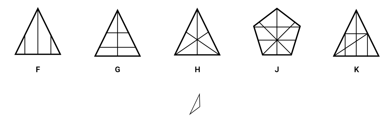 CAT4 Level A: Figure Recognition Sample 2